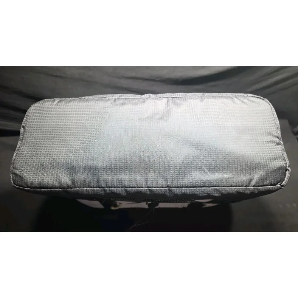 Arctic Zone Soft-Sided Cooler Tote Bag Gray/Black Wipe Clean w/ Ice Wall